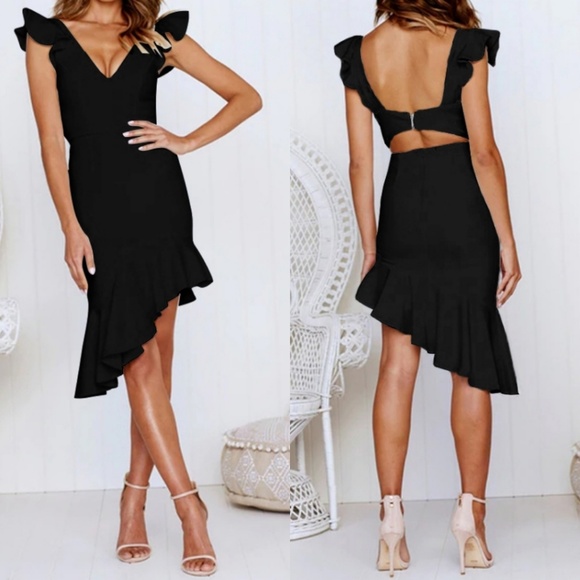 Bee Glam Boutique Dresses & Skirts - 🆕️ Destiny Ruffle Dress